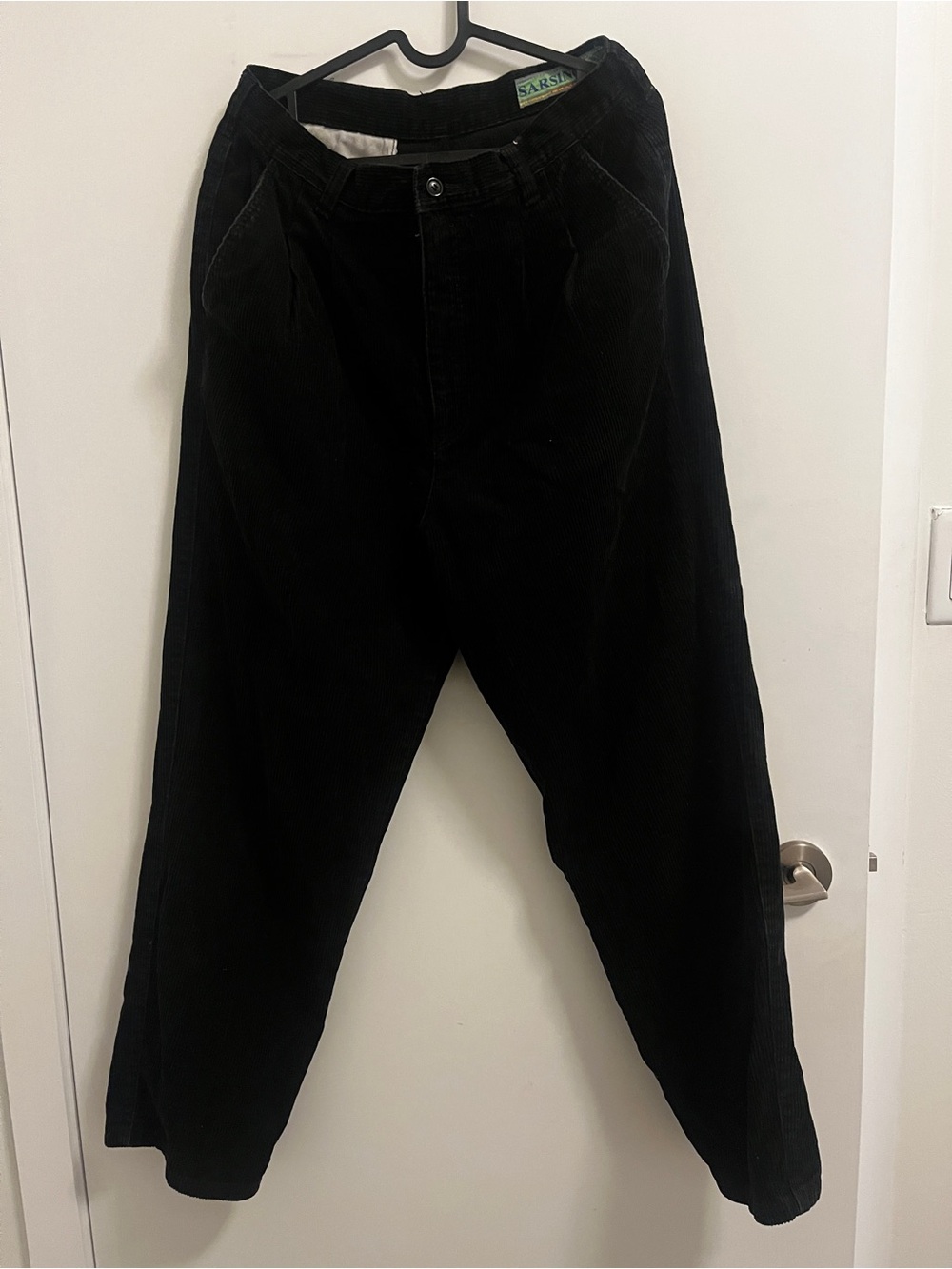 Vintage Black Corduroy Men’s Pants
